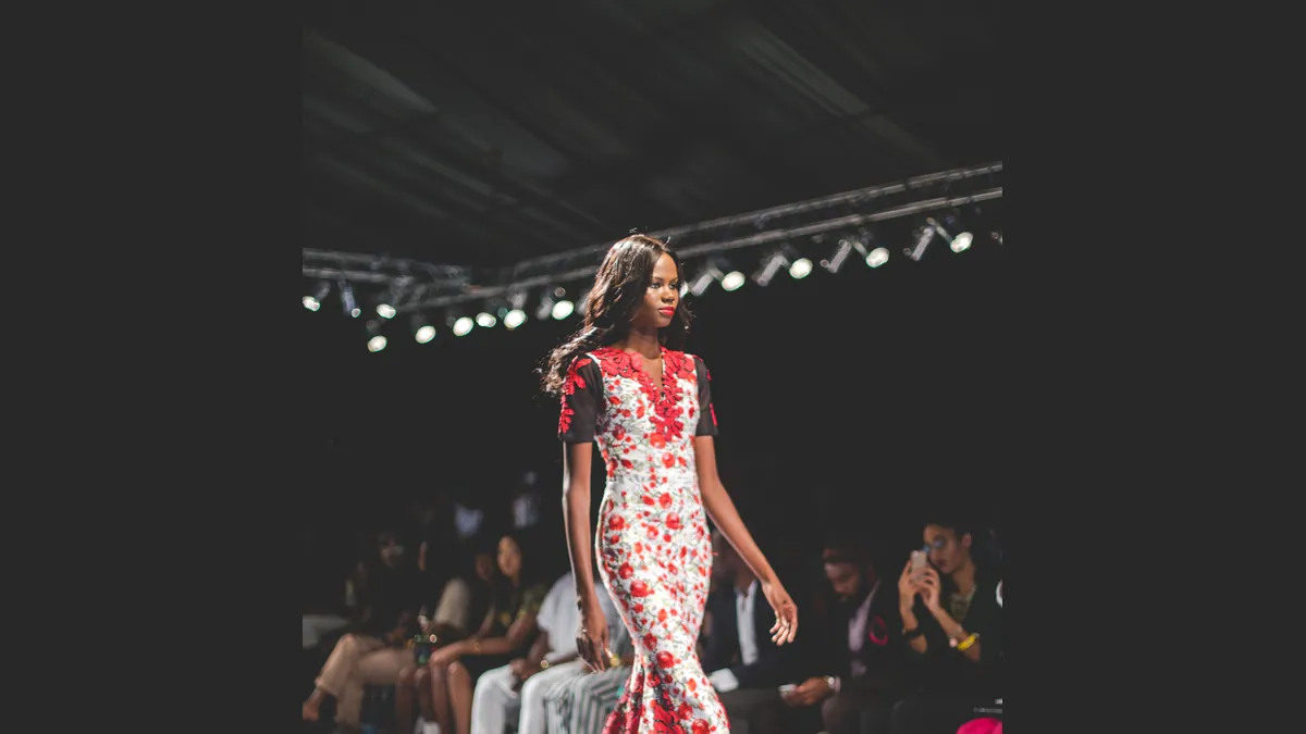Архивна снимка: подиумът на Lagos Fashion Week в предишна година