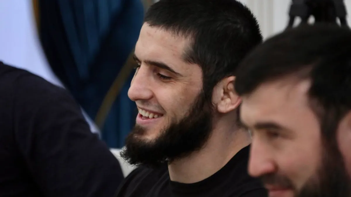 Islam Makhachev im Jahr 2023 (Archivbild)